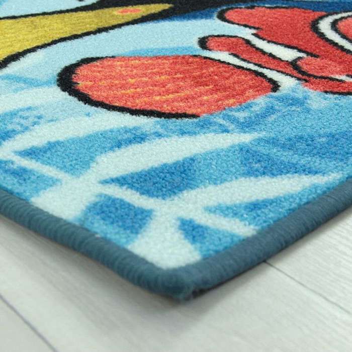 Tapis imprimé Nemo, Disney bleu 80x50