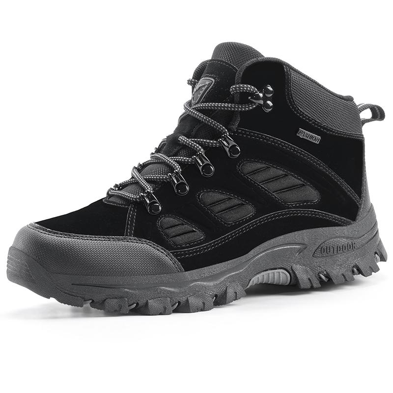 Waterproof Unisex Hiking Shoes Outdoor Trekking Shoes Men Women Ankle Hiking Boots