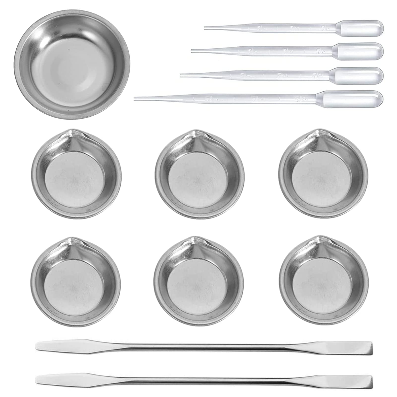 

Samcos Plastic Model Paint 2 Mixing 7 Paint and 4 Hobby Painting Tools 13-Piece Set Sticks, Trays, Droppers.