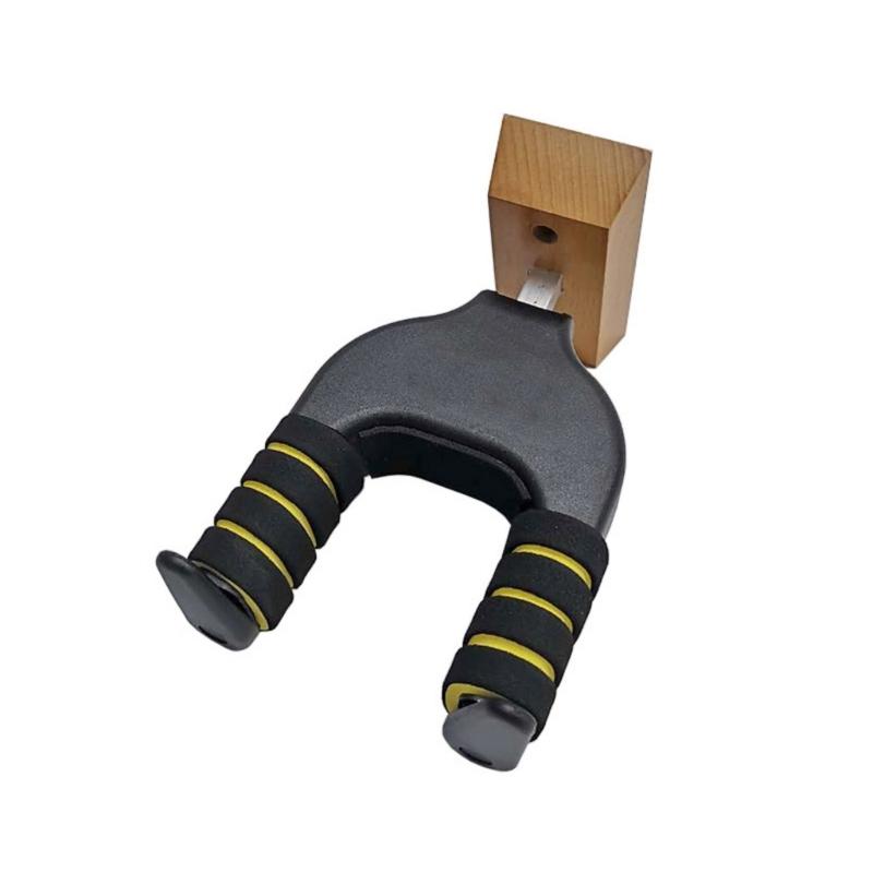 

Guitar Display Bracket Stand for Guitar, Bass, Mandolin, Guitar Wall Mount Hanger, Guitar Hook Holder with Nonslip Pad 1