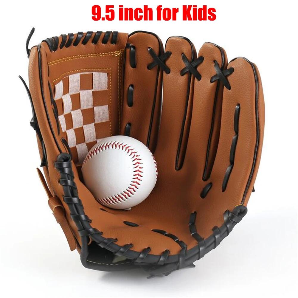 

Outdoor Sport Baseball Glove Softball Practice Equipment Size 9.511.5/12.5 Left Hand For Kids/Adults Man Woman Training