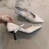 Temperament Elegant High Heels Pointed College Style Mary Jane Shoes Shallow Mouth Stiletto Beautiful
