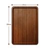 Bamboo Foldable Sofa Armrest Tray – Rectangular Snack & Fruit Plate