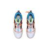 New LiNing CF Hunter Anti Slip Wear Resistant High Top Skateboard Shoes Women's White Orange AGCQ158-4