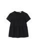 Polhaem Women'S Cotton Shirred Short Sleeve Blouse_Phg2Wc2177