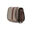 Gucci Ophidia Pasek z Logo Płótno i Skóra Torba Saddle Bag Damska Torba na Ramię 601044-96IWB-8745