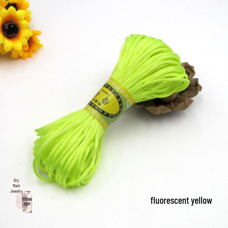 Jade Thread No. 5 DIY Woven Jewelry Cord for Chinese Knot Making
