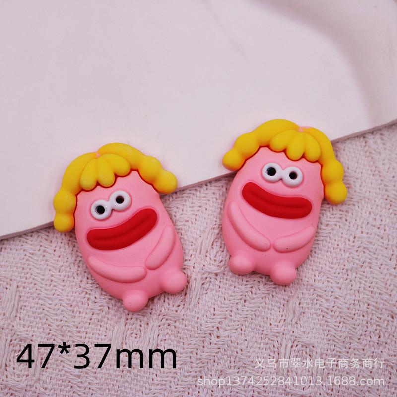 Multi-color PVC Sausage Mouth Patch: Cute & Versatile Accessory for Clothing, Hair Clips, Ties, and Jewelry