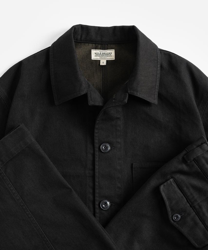 Wild Bricks W24 Chore Jacket (Black)