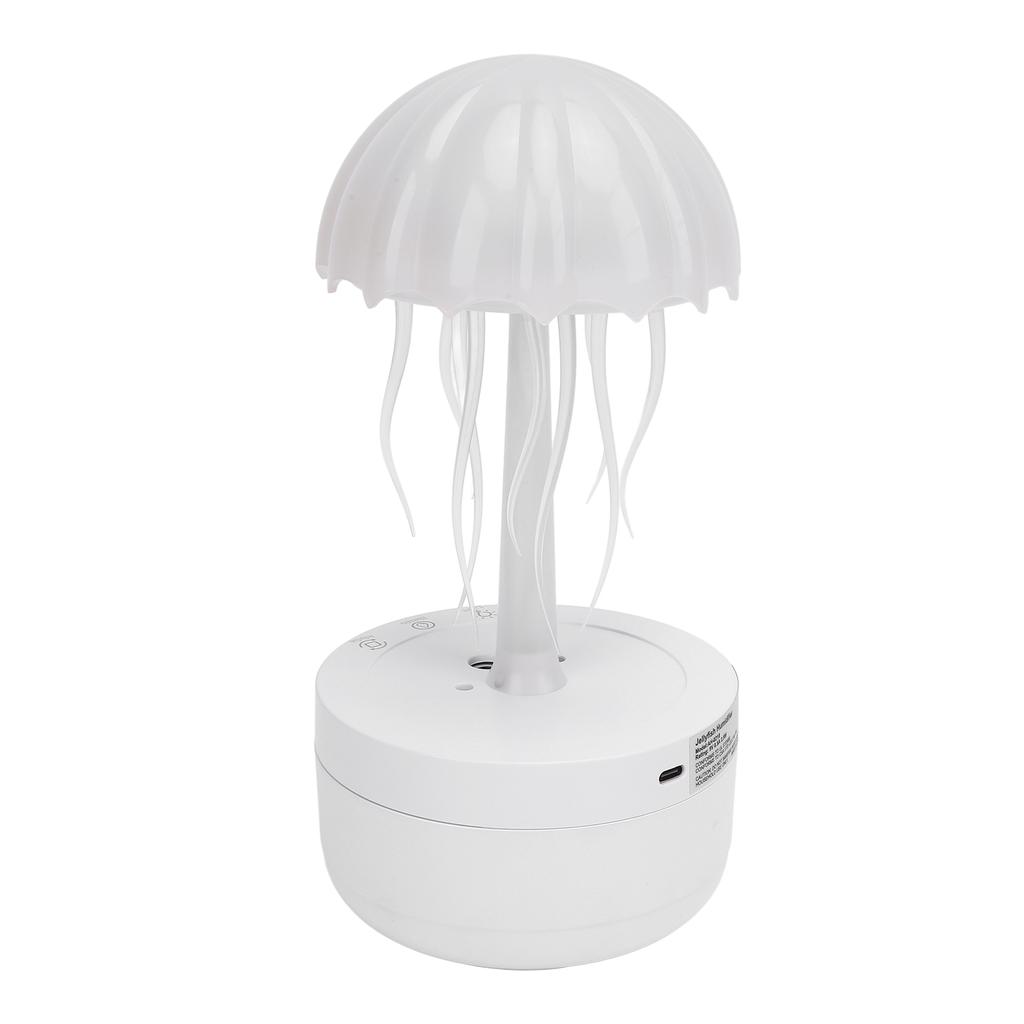 Jellyfish Humidifier LED Color Night Light Rotating Essential Oil Diffuser for Bedroom Office Hotel
