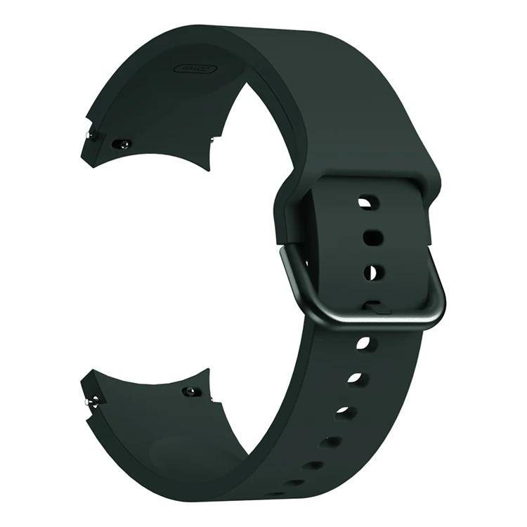 Silicone Strap For Samsung Galaxy Watch 7/6/5/4 40mm 44mm Color tonal buckle bracelet For Galaxy 6 Classic 43mm 47mm 5 Pro Belt