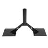 Weathervane Roof Mount Thick Carbon Steel Adjustable Wind Vane Roof Bracket for Antenna Flagpole Sprinkler