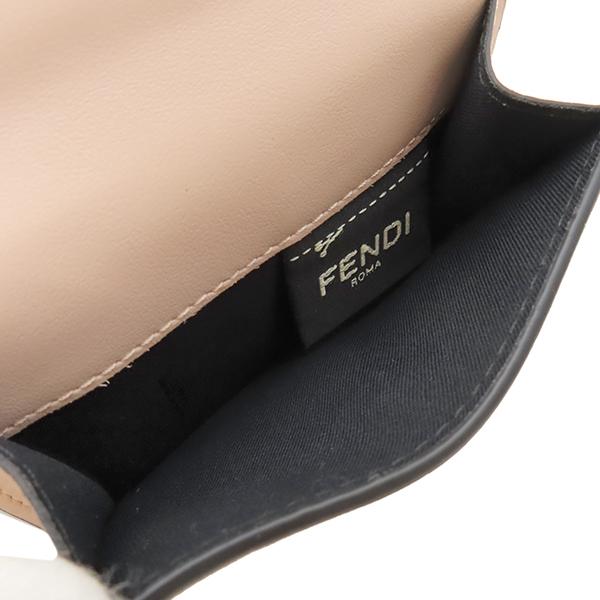 FENDI 8M0395 Micro Trifold WalletTri-fold wallet Calfskin Array