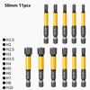 S2 Steel Internal Hex Bit High Hardness Magnetic Screwdriver Bit  for Pneumatic Screwdriver