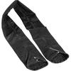 Black Zippered Rigging Sleeve, ZRS-1-DP Casing, Trolling Motor Cable Organizer Sleeve Protection - (48'' Long)