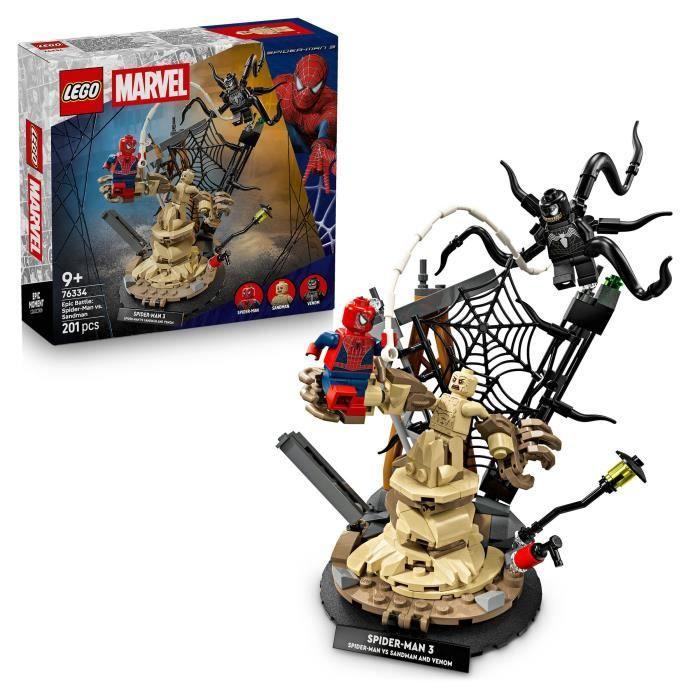 LEGO 76334 Bauset, 201 Teile: Epic Battle: Spider-Man vs. Sandman - Bild 14
