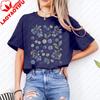 Vintage Blueberry 90s Graphic TShirt Retro Fruit Berry Nature Y2k Unisex Shirt Unisex Summer Casual Crewneck Cotton Short Sleeve