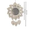 1pcs Mirror Wall Hanging Decorative Mirrors for Vanity Dorm Boho Woven Tassel Home Decor for Living Room Art Decorative Gifts