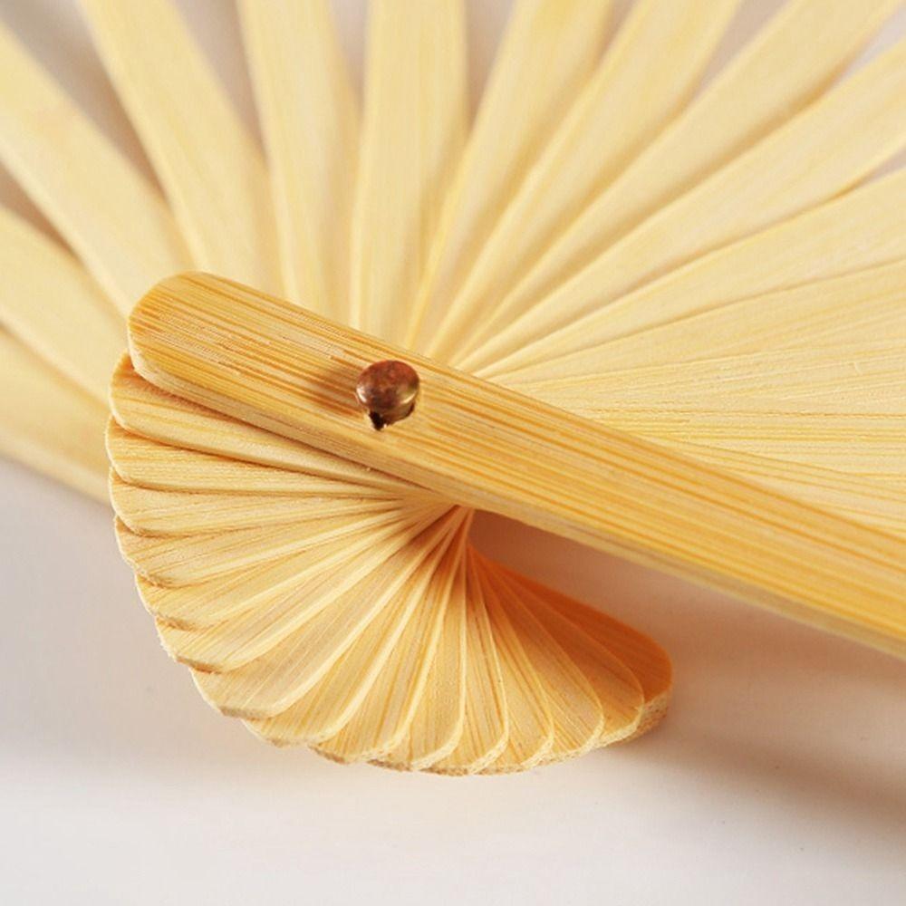 Multicolors Chinese Short Bellydance Fan 31cm Bamboo Hand Dye Adults Fan Hot Sell Bamboo Fans