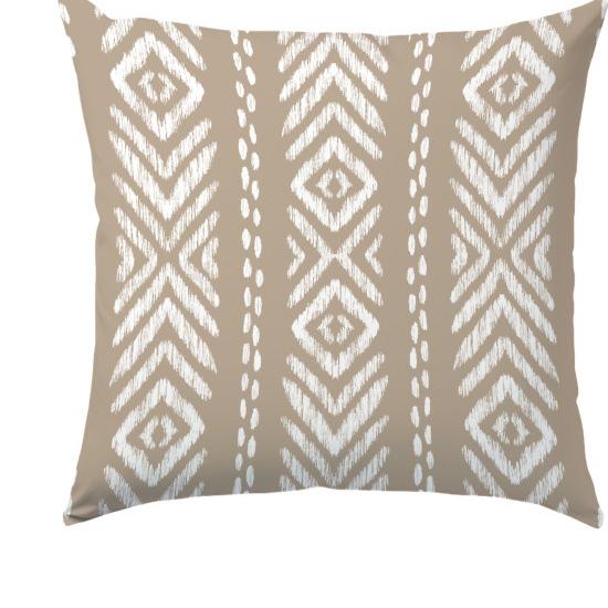 1/4pcs Boho Taupe Geometric Floral Throw Pillow Covers Farmhouse Decorative Cushion Cases for Home Sofa Bedroom Cushion cover