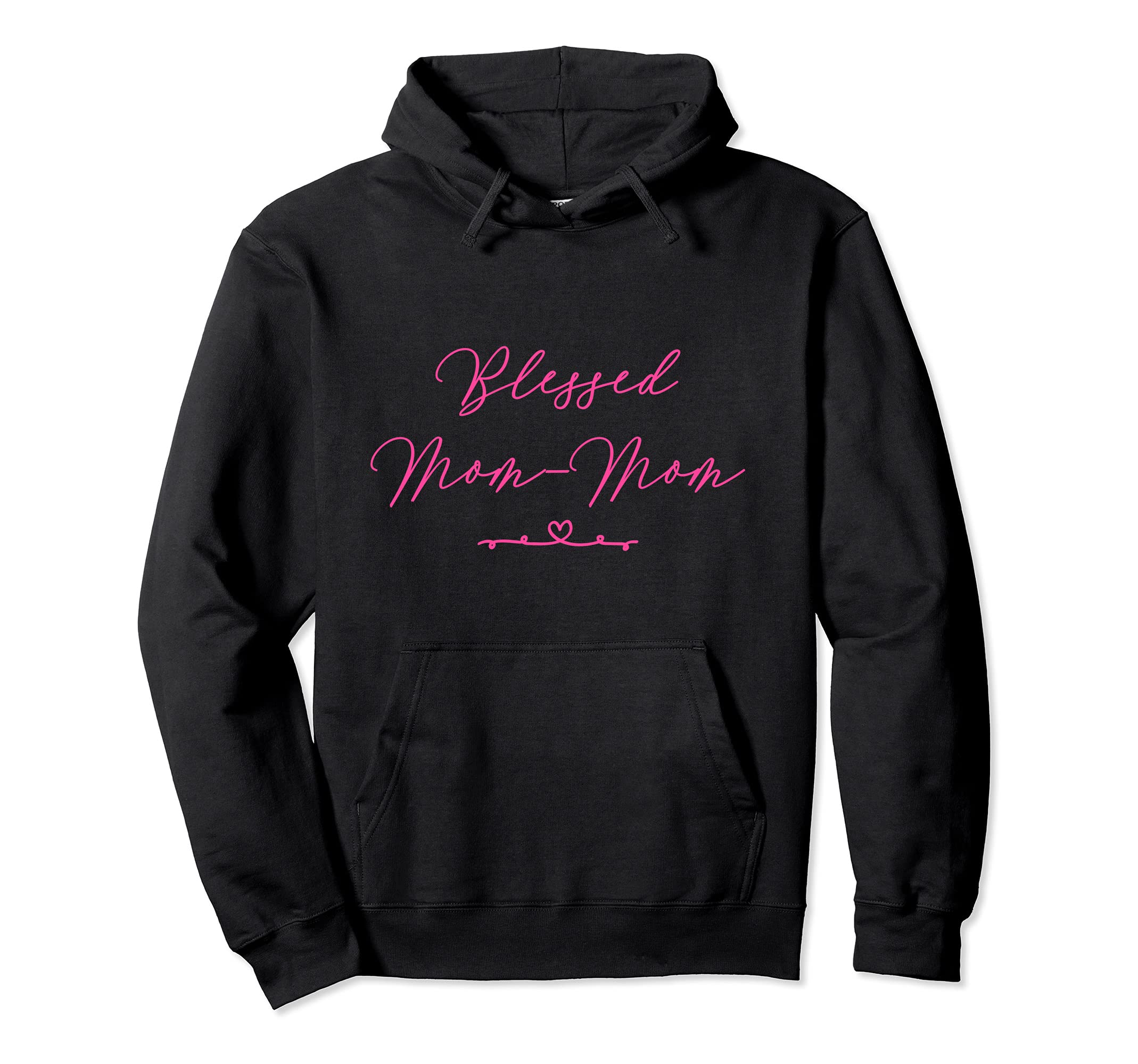

Blessed Hoodie Mom-Mom чёрный