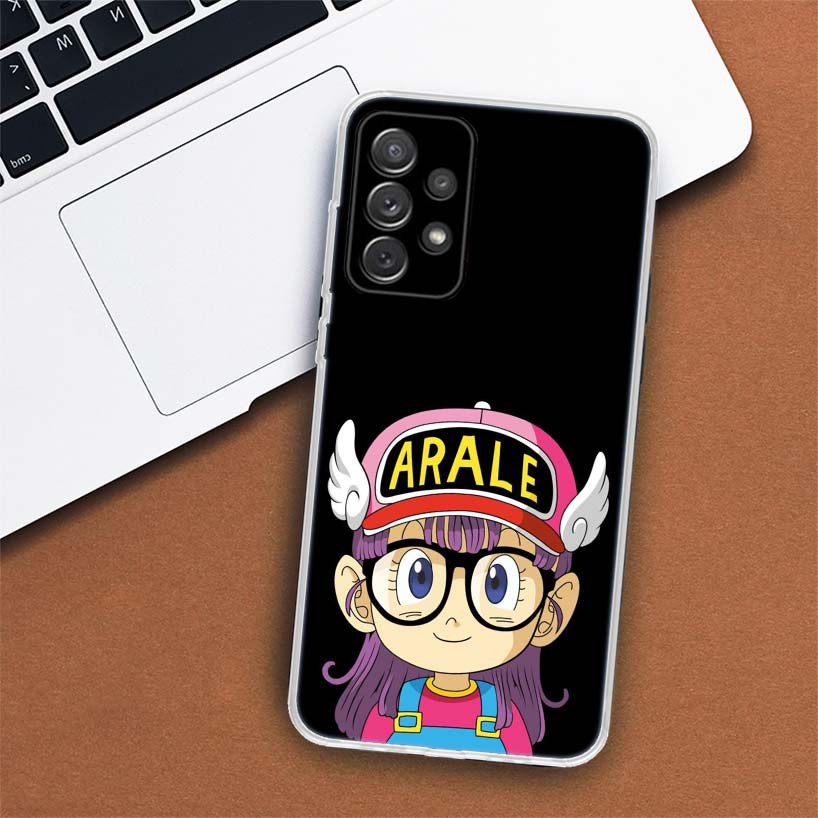 Dr. Slump Arale Anime Handyhülle Für Samsung Galaxy A53 A52 A73 A72 A12 5G A13 A22 A23 A32 A33 A02S A03S A42 A43 A50S Coque