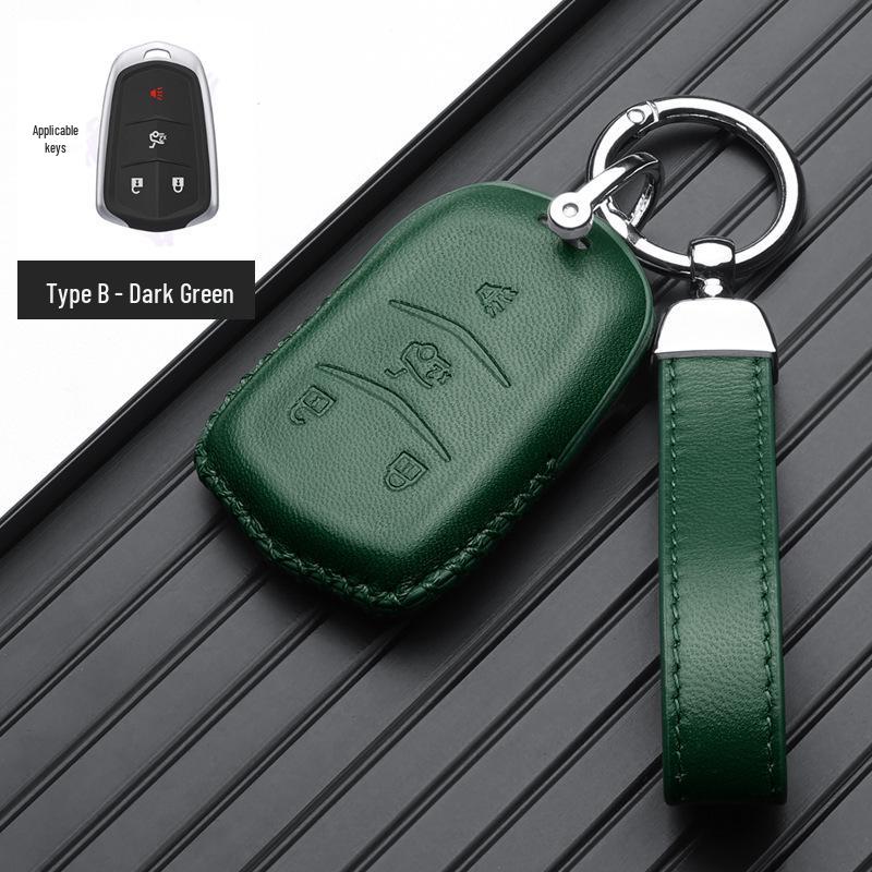 Premium Key Case for Cadillac: XT4, CT5, XT5, CT6, CT4, XT6, GT4 Models - Full Wrap Protective Shell