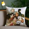 Anime G-Genso S-Suikoden Cushion Cover Soft Short Plush Double-Sided Printing Home Decor Machine Washable Pillow Case Gift