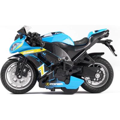 1/14 Kawasaki Miami Motocykl Zabawka, ze Światłem i Muzyką Zabawki Motocykl Diecast Modele, Motocykle Zabawkowe dla Chłopców, Motocykle Zabawkowe dla Dzieci 3-9