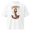 Vintage Liberty Torch T-Shirt: Retro New York Streetwear Design
