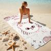 1pc Kpop Team8 Beach Towel, Comfortable and Thick, and Swimming/Bath/Picnic/Camping Towel, Suitable for Seaside Beaches