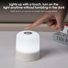 Touch Night Lamp 16 Modes LED Night Light Bedside Lamp USB Charging Night Light Ambient Light Soft Light Table Lamp for Kid Gift