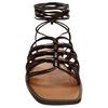 Zara Fashion Versatile Roman Sandals Women Footwear Brown 12611410700-35