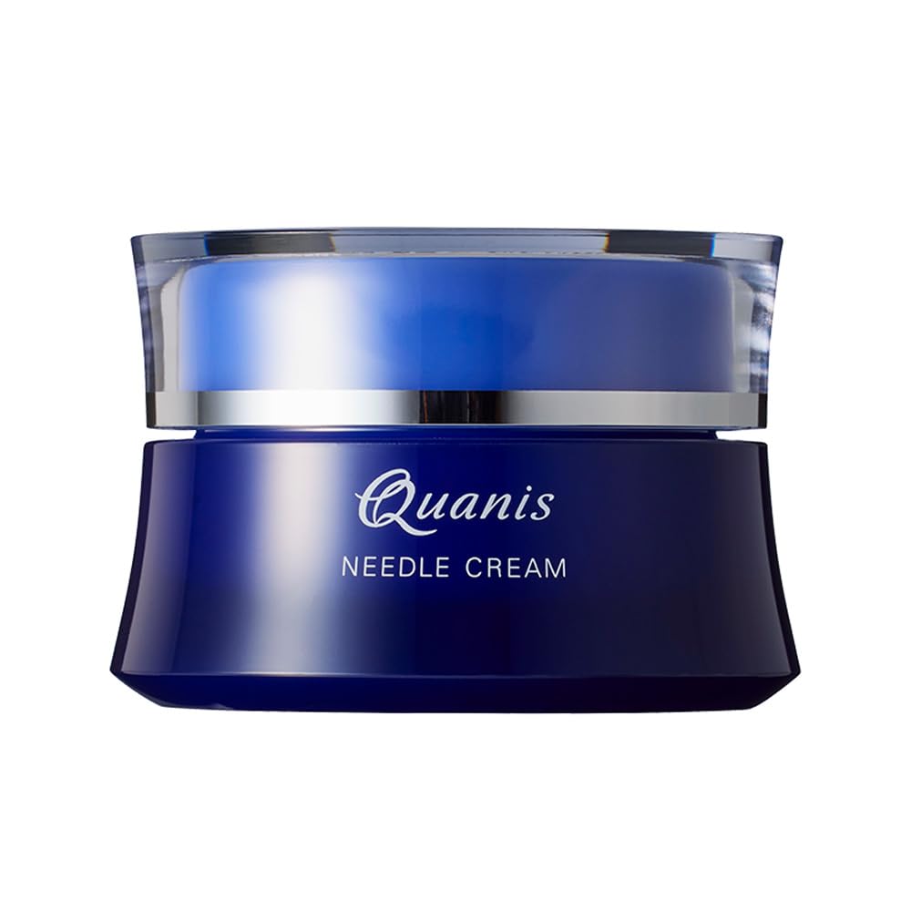 Quanis Needle Cream 30g (1 jar) Microneedle Cream, Dissolvable Needles, Hyaluronic Acid, Beauty Serum, Wrinkle Relief, Eye Area, Moisturizing,