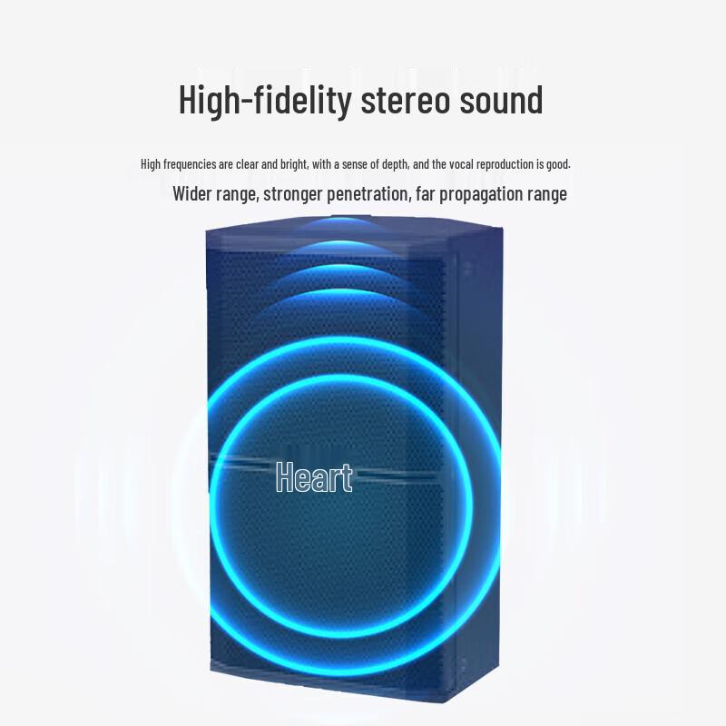 797audio HY15 Conference and Stage Speaker CN Plug (adapter Included)