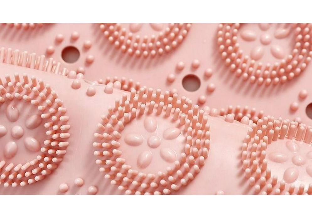 Round Waterproof Anti-Slip Bathroom Mat for Shower, Toilet, and Home