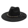 Peach Heart Suede Felt Hat, Simple And Retro French Big-Brimmed Woolen Top Hat, Versatile Men And Women, Felt Hat