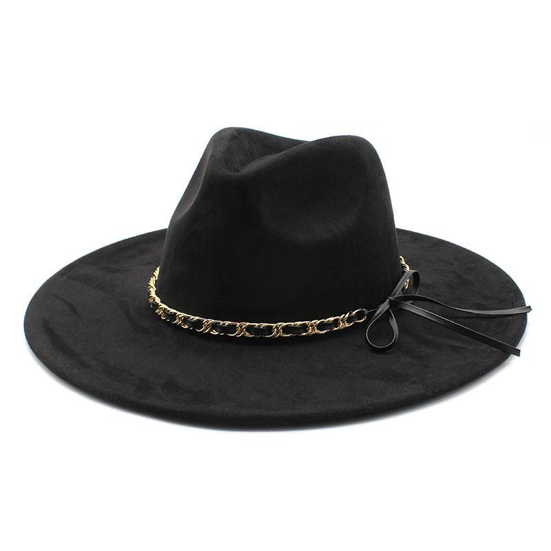 Peach Heart Suede Felt Hat, Simple And Retro French Big-Brimmed Woolen Top Hat, Versatile Men And Women, Felt Hat