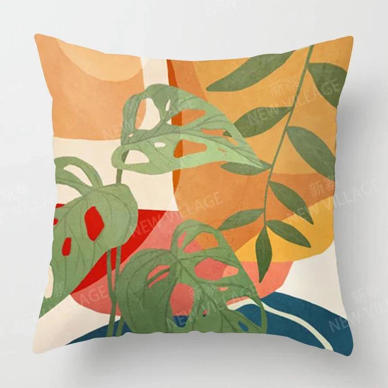 Nordic Fall Home Decor Autumn Decoration Throw Pillow Cover Sofa Cushion Cover  Modern 45x45cm 45*45 50*50 60*60cm  Living Room