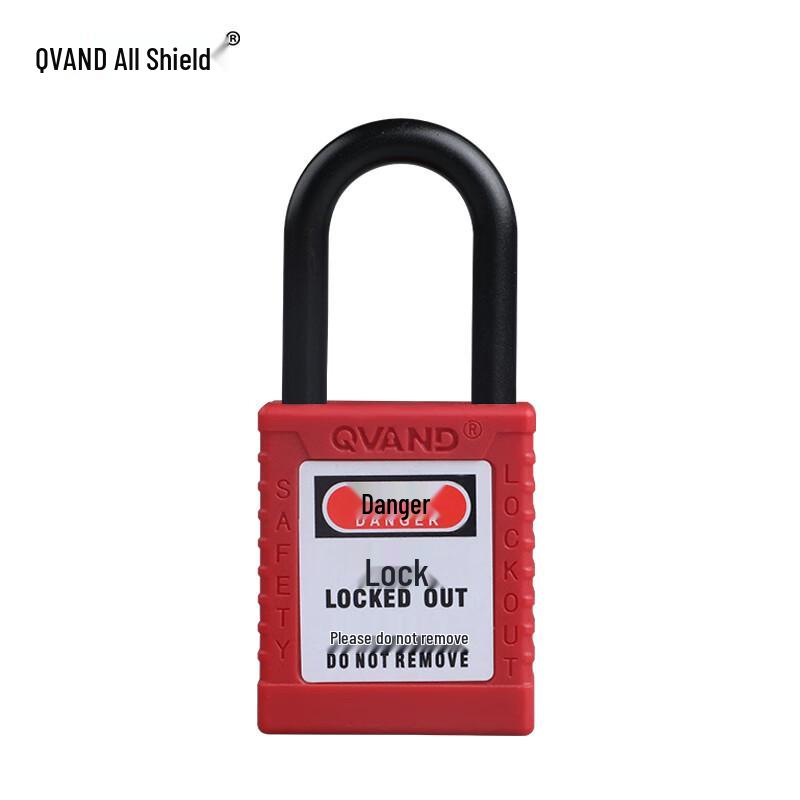 QuanDun Insulated Safety Lockout Padlock KA Lock, 1 Key