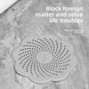 5pcs Silicone Floor Drain Cover Kitchen Anti-blocking Sink Filter Bathroom Anti-hair Sewer Filter Screen