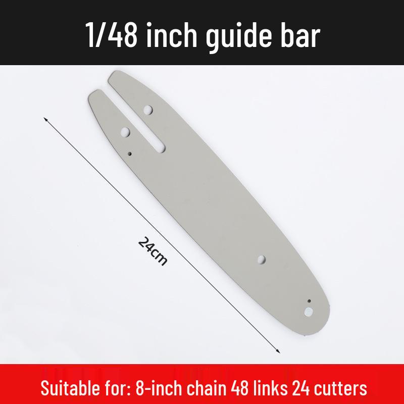 Universal Chainsaw Guide Bar & Chain: 4" & 16" for Gasoline & Lithium Electric Saws