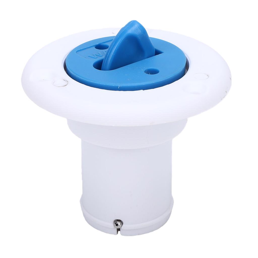 Bootsdeck-Füllstutzen 40mm Ausgezeichnete Abdichtung Wasser-Füllkappe Füllöffnung mit hochfester Kette für Yacht und Wohnmobil