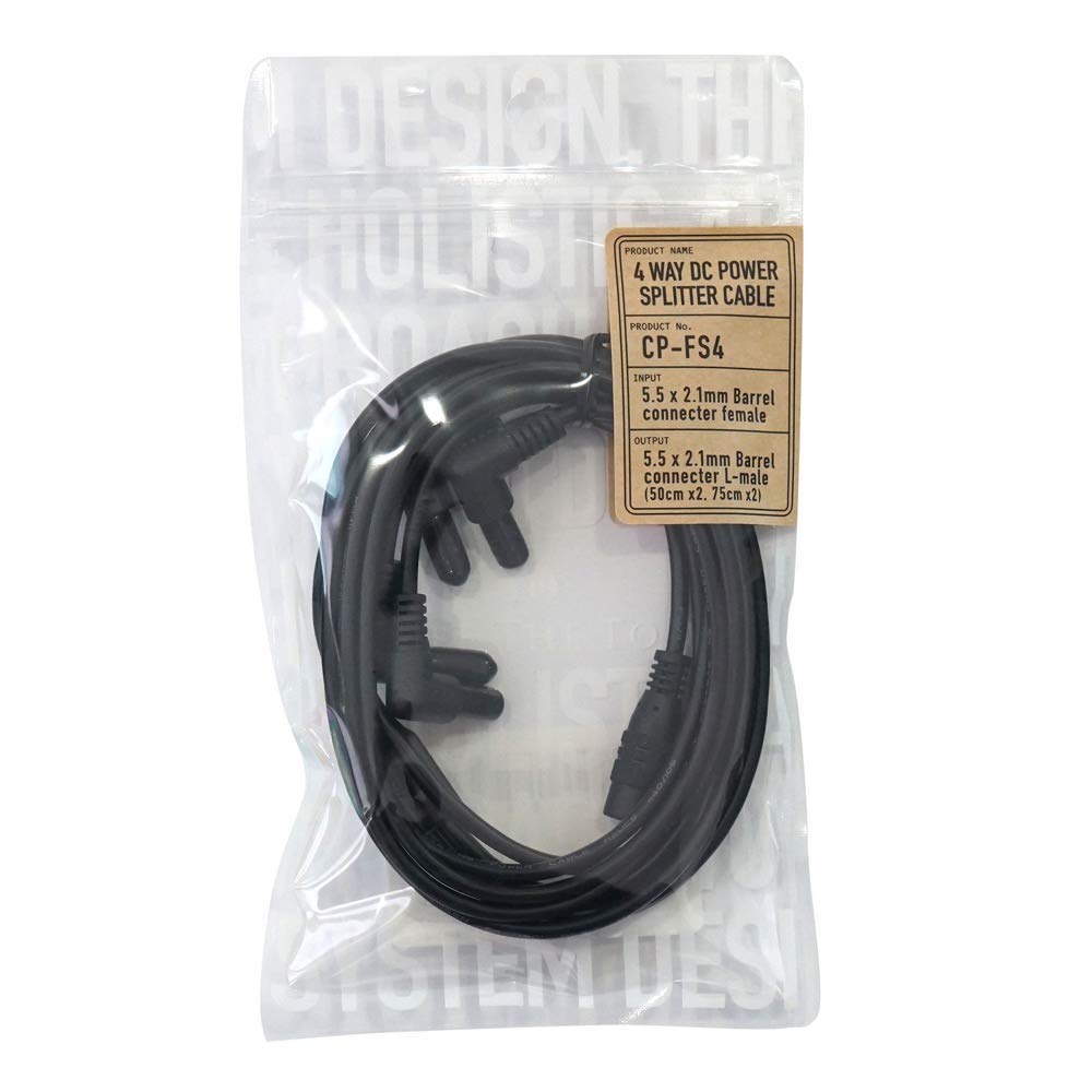 

FREE THE TONE 4 Way DC Power Splitter Cable CP-FS4 DC Cable