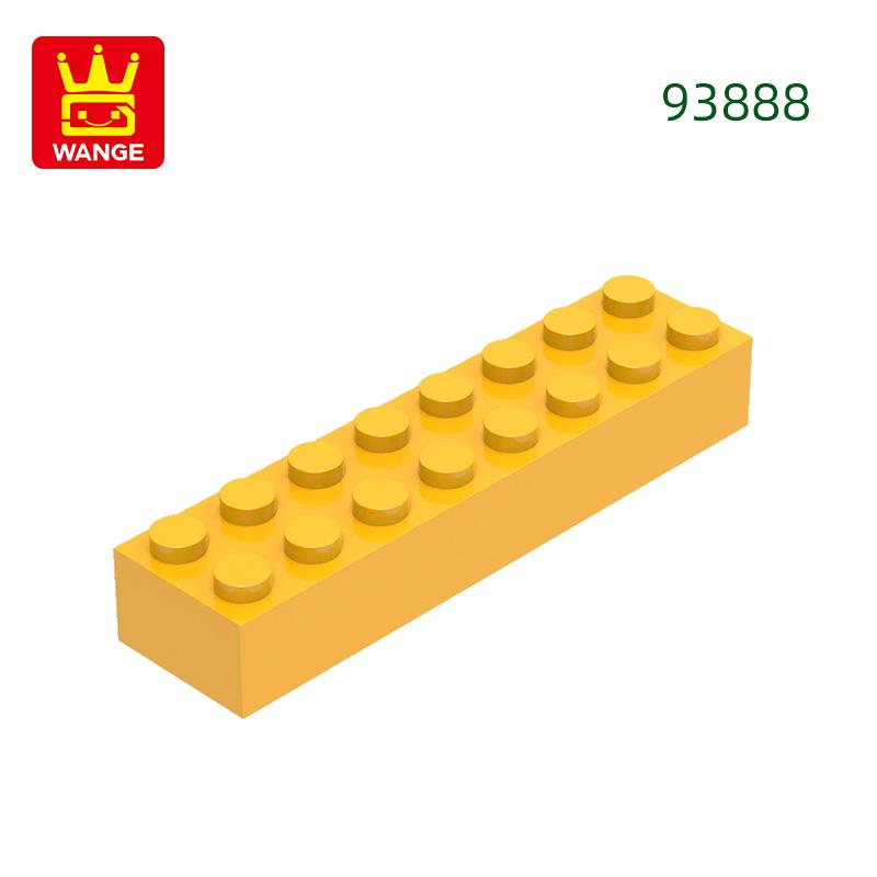 21Pcs/Lot 93888 Timeless Basic Thick 2x8 Constructing Blocks Construction Accessories Works With Brick Children Playthings Present