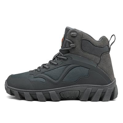 Wanderschuhe Me Outdoor Rutschfest Schnürschuhe Dicksohlige Langlebige Knöchelstiefel Herren Lässig Bequem Atmungsaktiv High-Top Stiefel Herren