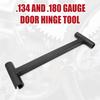 Dual Standard/Heavy Weight .134 & .180 Gauge Commercial Door Hinge Adjustment Tool/Door Hinge Adjustment Wrench Tool/Door Hinge Bender