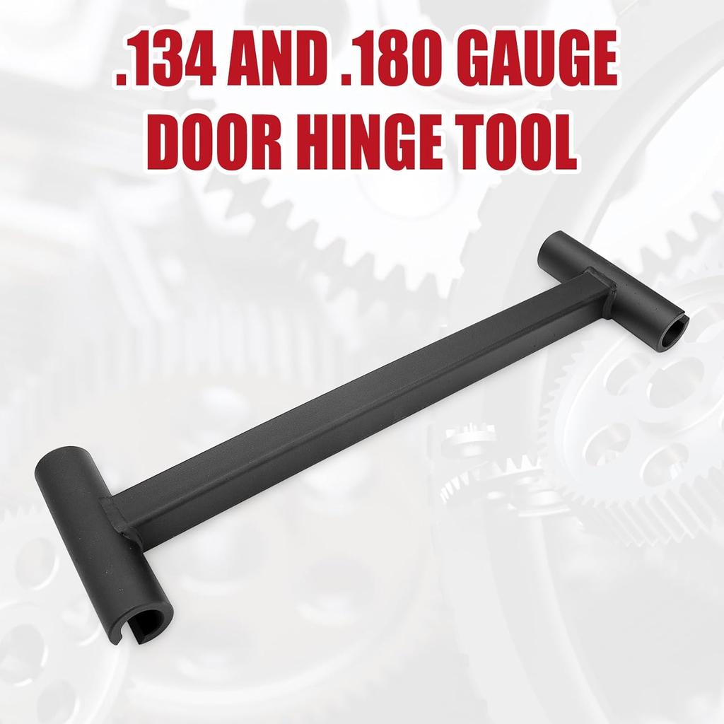Dual Standard/Heavy Weight .134 & .180 Gauge Commercial Door Hinge Adjustment Tool/Door Hinge Adjustment Wrench Tool/Door Hinge Bender