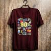 Retro 90s T-Shirt Vintage Design Graphic T shirts Retro Trend Cool Street T Shirts Unisex Trendy Nostalgia Party Casual Top