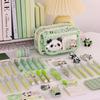 Panda Cartoon Pen Pouch Creative Capybara Stationery Bag Kawaii Capibara Pencil Bag  School Office